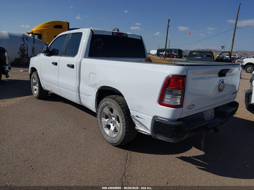 Vin: 1c6srfct0pn574254, lot: 46387729, ram 1500 tradesman  4x4 6'4 box 20233