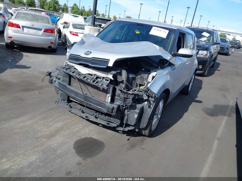 2019 Kia Soul, Front End, IAAI, VIN KNDJP3A59K7692958 — photo 2