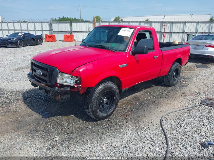2010 Ford Ranger, Front End, IAAI, VIN 1FTKR1AD8APA34556 — photo 2