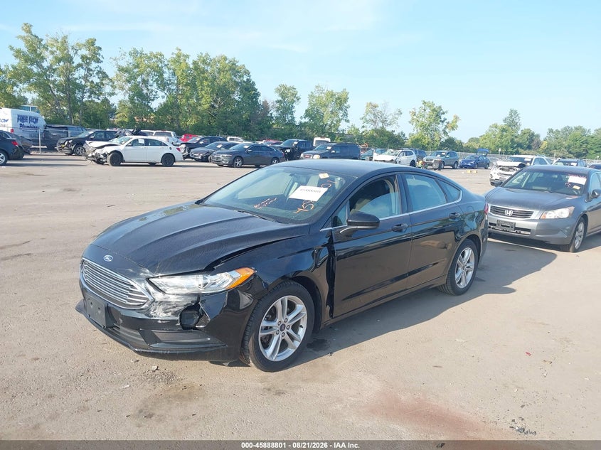 2018 FORD FUSION auction photo 2
