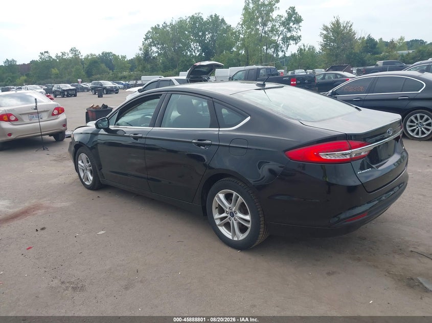2018 FORD FUSION auction photo 3