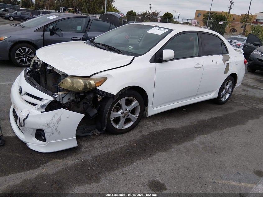 2012 TOYOTA COROLLA SEDAN 1.8L I-4 DOHC, VVT, 132HP
