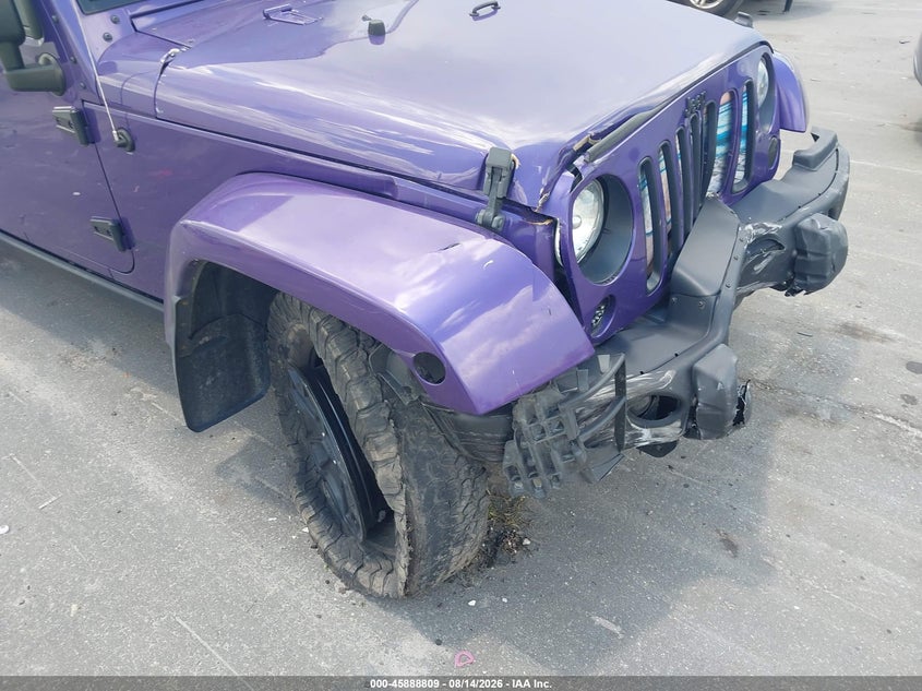 JEEP WRANGLER UNLIMITED 2016 VIN 1C4BJWEG2GL190925