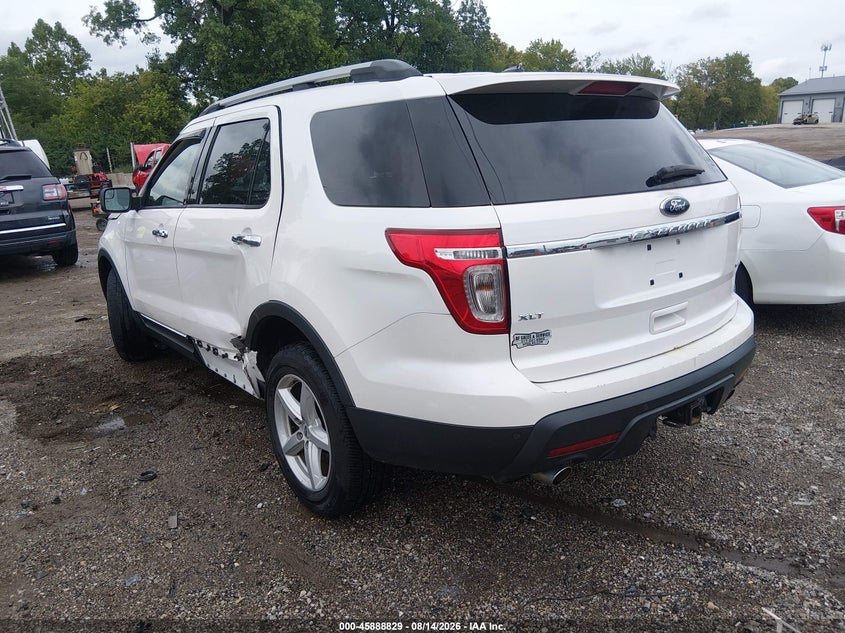 Vin: 1fm5k8d84dga01532, lot: 46387863, ford explorer xlt 20133