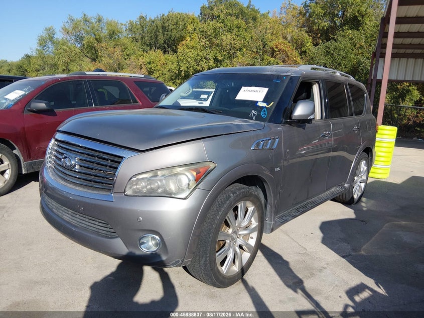 2014 INFINITI QX80 auction photo 2