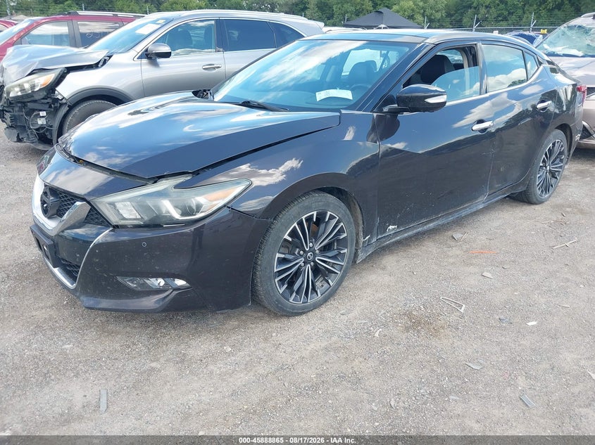 2016 Nissan Maxima, Right Front, IAAI, VIN 1N4AA6AP5GC381164 — photo 2