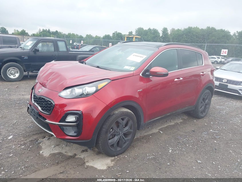 Vin: kndp6cac8l7772152, lot: 46387943, kia sportage s 20202
