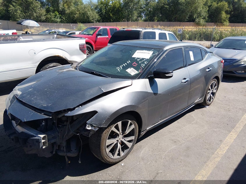 2017 Nissan Maxima, Удар спереди, IAAI, VIN 1N4AA6AP7HC432083 — фото 2