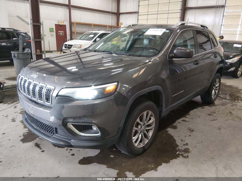 2019 Jeep Cherokee, Right Front, IAAI, VIN 1C4PJMLXXKD118063 — photo 2