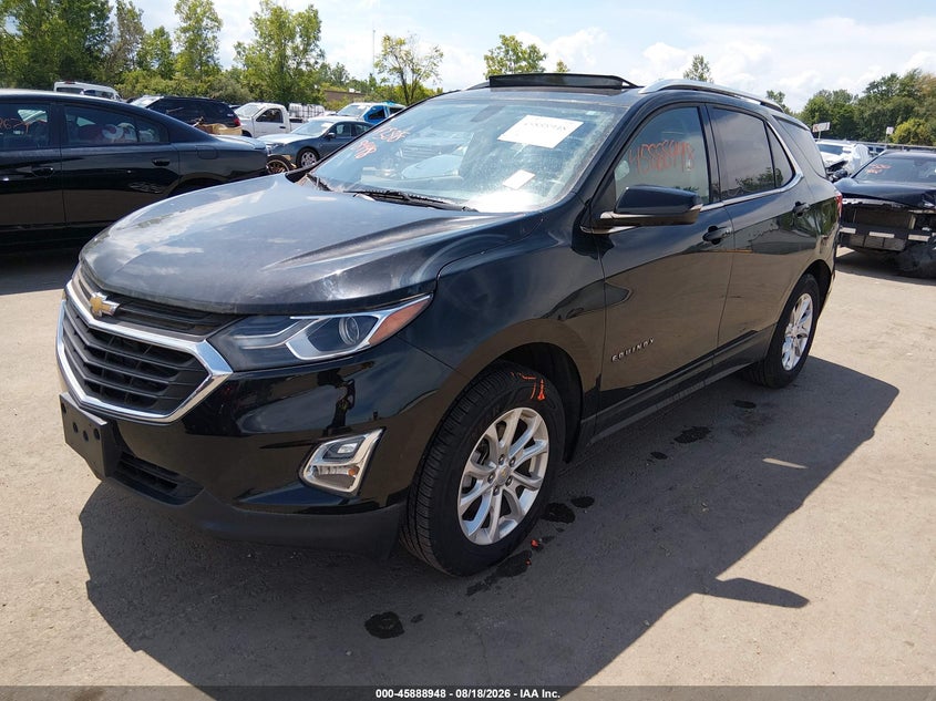2018 Chevrolet Equinox, Левый бок, IAAI, VIN 2GNAXJEV3J6101124 — фото 2