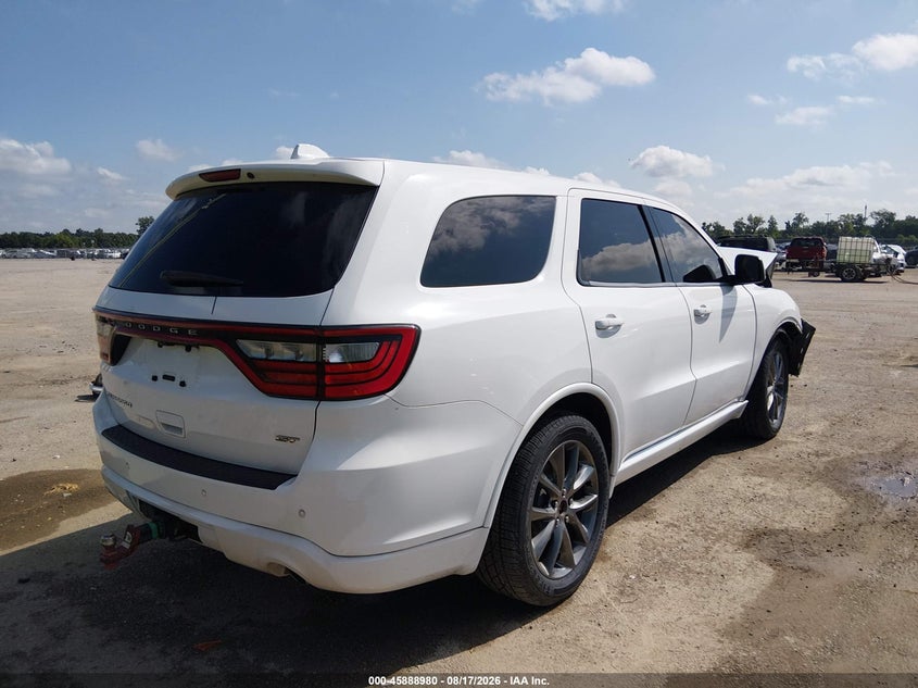 Vin: 1c4rdhdg8hc796637, lot: 46388014, dodge durango gt rwd 20174