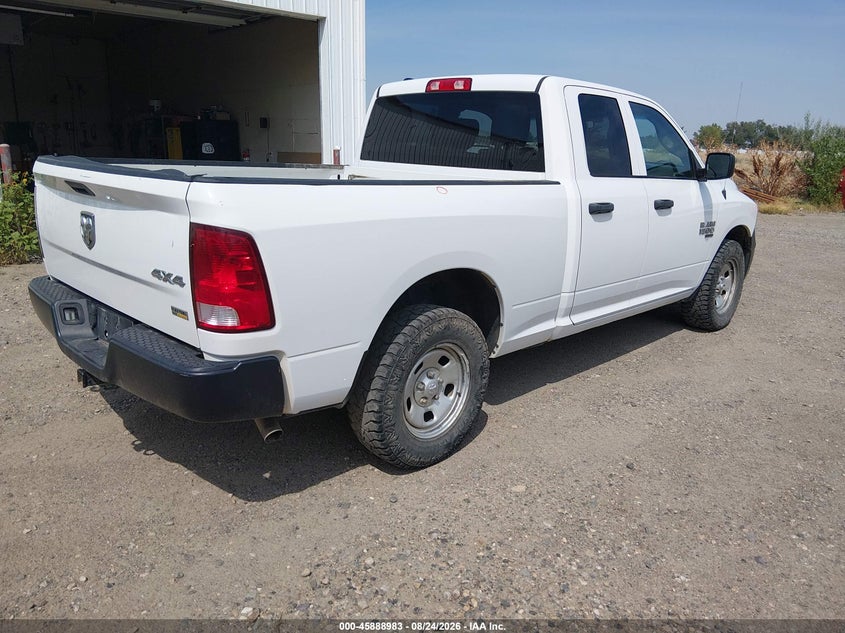 Vin: 1c6rr7fg0ks629542, lot: 46388017, ram 1500 classic tradesman  4x4 6'4 box 20194