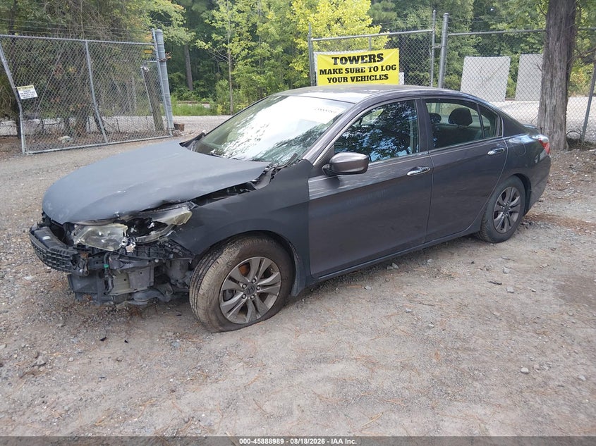 2014 Honda Accord, Front End, IAAI, VIN 1HGCR2E36EA029751 — photo 2