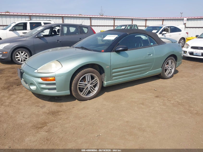 2003 MITSUBISHI ECLIPSE SPYDER auction photo 2