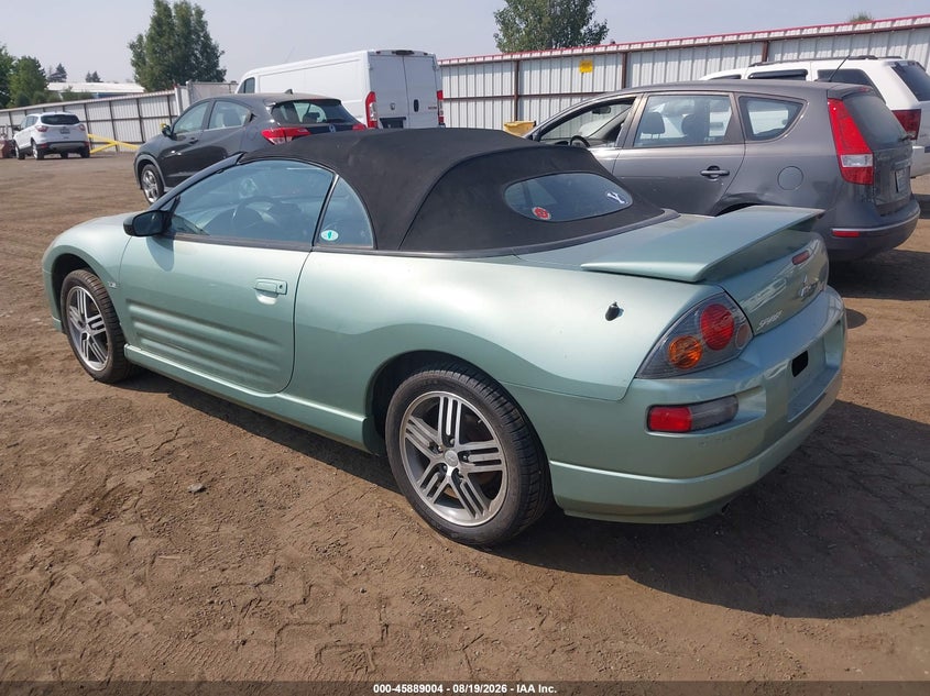 2003 MITSUBISHI ECLIPSE SPYDER auction photo 3