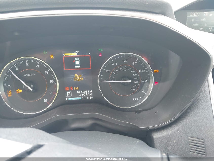 2019 SUBARU CROSSTREK auction photo 7