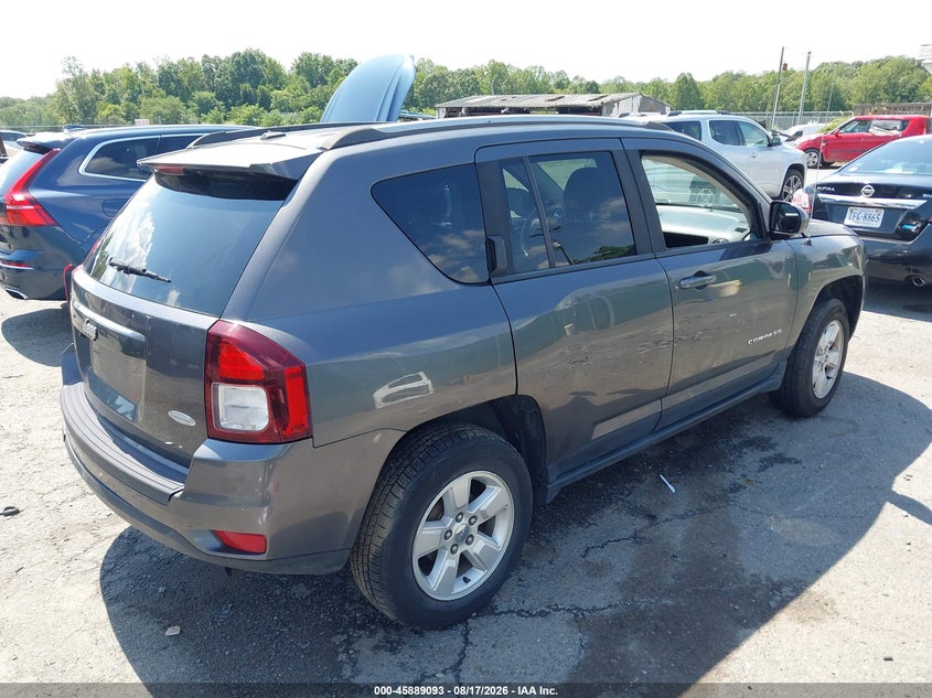 Vin: 1c4njcea6gd744601, lot: 46388127, jeep compass latitude 20164