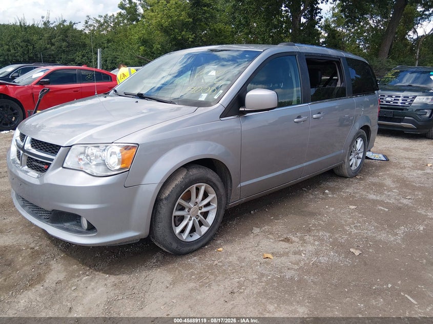 Vin: 2c4rdgcg3kr755214, lot: 46388153, dodge grand caravan sxt 20192