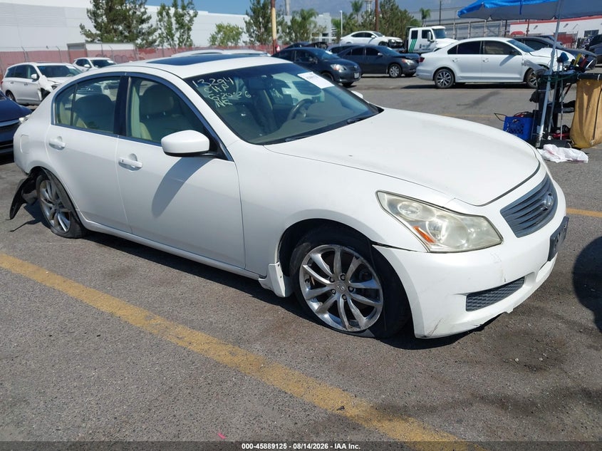 2009 INFINITI G37 auction photo 1