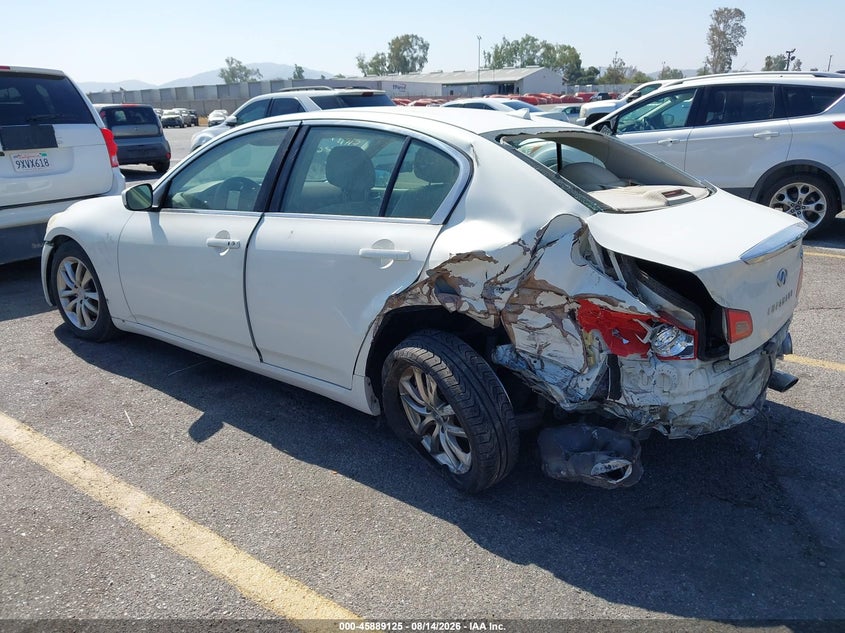 2009 INFINITI G37 auction photo 3