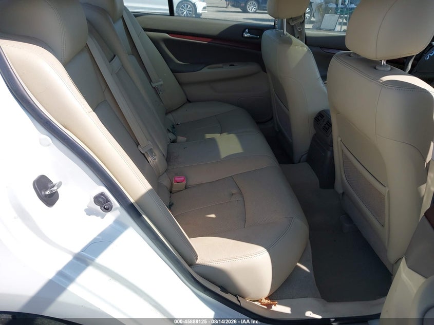 2009 INFINITI G37 auction photo 8