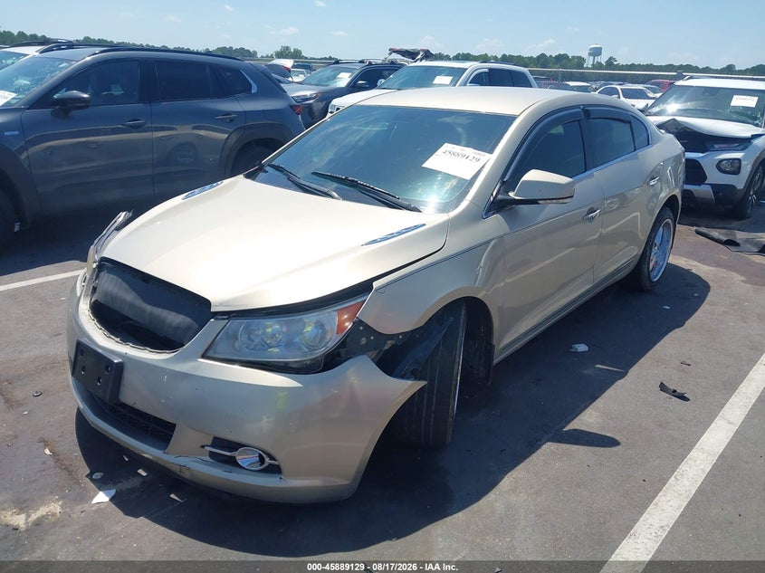 2010 Buick Lacrosse Cxl, Right Front, IAAI, VIN 1G4GC5GG9AF289105 — photo 2