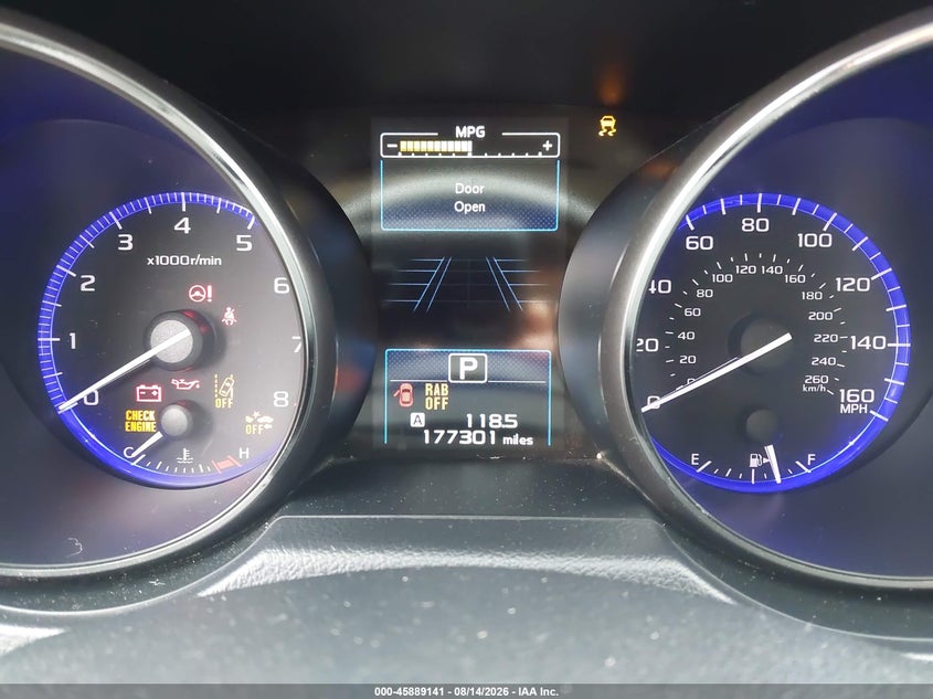 2019 SUBARU OUTBACK auction photo 7