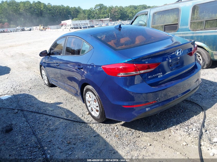 2017 HYUNDAI ELANTRA auction photo 3