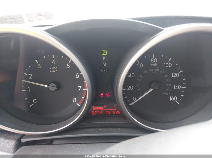2010 MAZDA 3 SEDAN 2.0L I-4 DOHC, 144HP