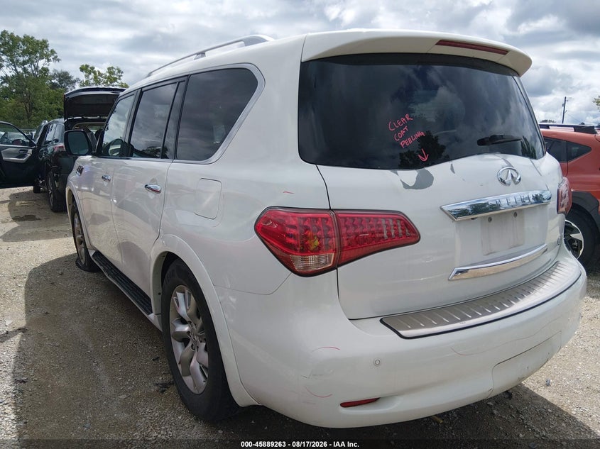 INFINITI QX56 2012 VIN JN8AZ2NE6C9015293