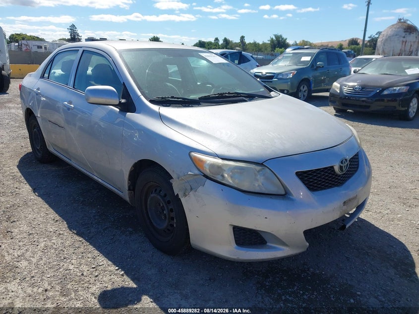 2010 TOYOTA COROLLA auction photo 1