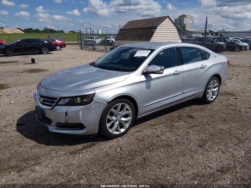 2016 Chevrolet Impala, Обычный износ, IAAI, VIN 2G1145S35G9128319 — фото 2