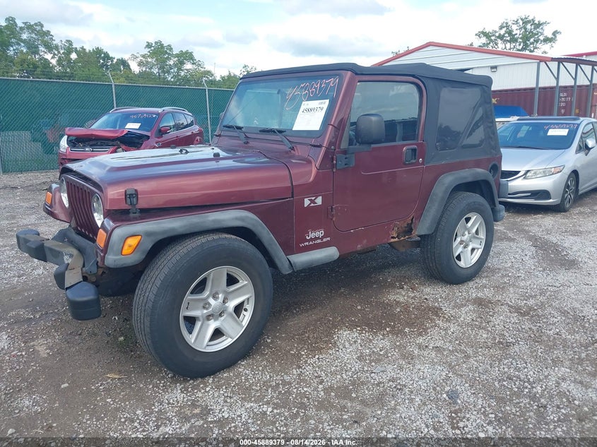 JEEP WRANGLER 2004 VIN 1J4FA39SX4P709636