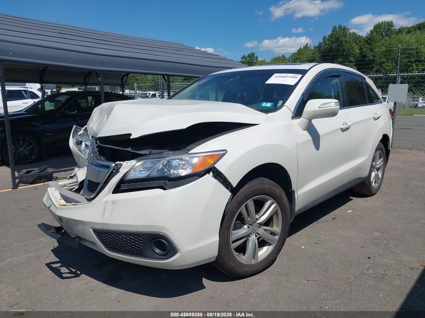 2013 Acura RDX, Удар спереду, IAAI, VIN 5J8TB4H33DL001159 — фото 2