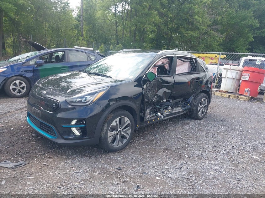 Vin: kndce3lg2k5009992, lot: 46388424, kia niro ev ex premium 20192