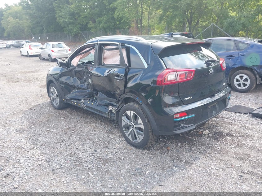 Vin: kndce3lg2k5009992, lot: 46388424, kia niro ev ex premium 20193