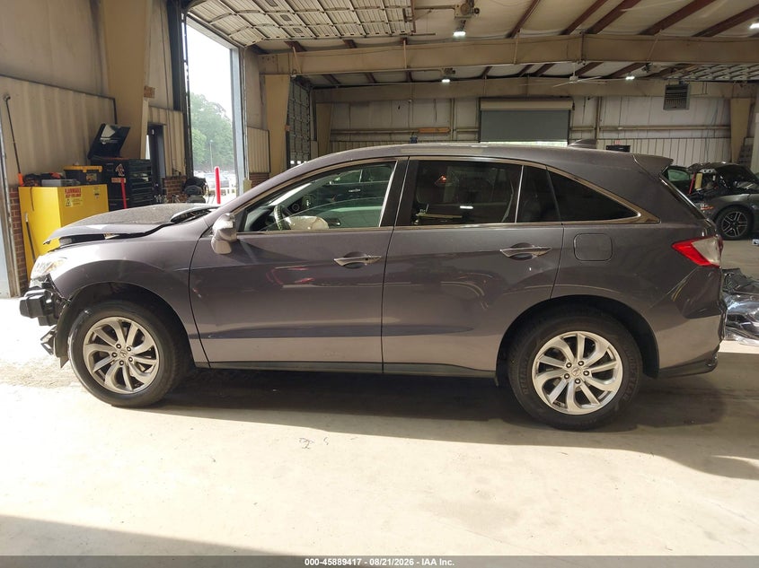 ACURA RDX 2017 VIN 5J8TB4H51HL016296