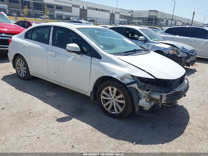 2012 HONDA CIVIC auction photo 1
