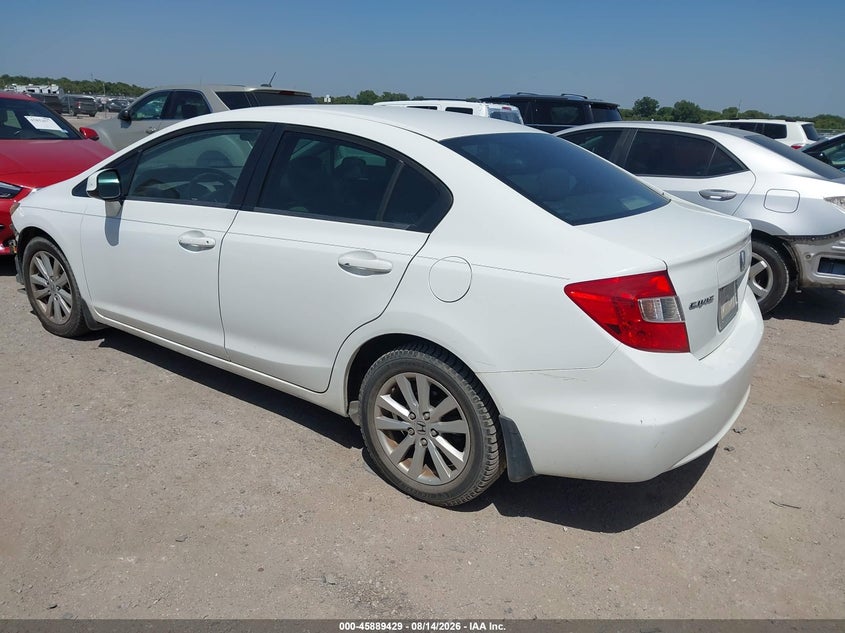 2012 HONDA CIVIC auction photo 3