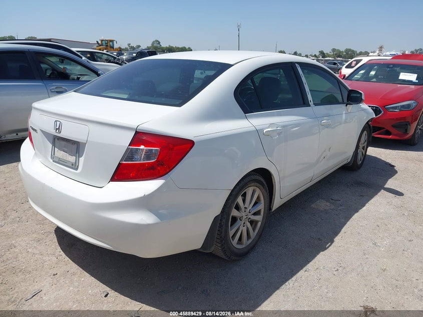2012 HONDA CIVIC auction photo 4