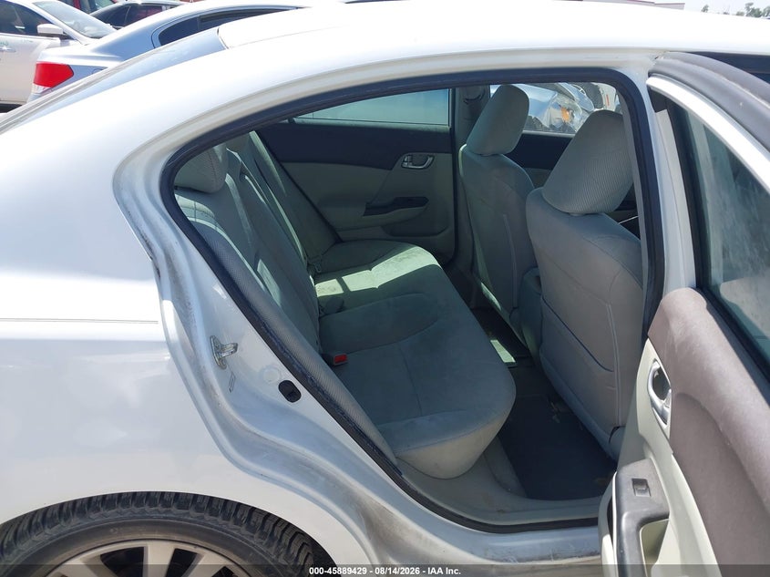 2012 HONDA CIVIC auction photo 8