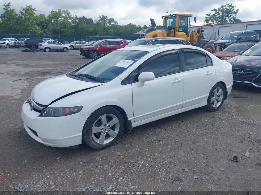 2007 HONDA CIVIC SEDAN 1.8L I-4 VVT, 140HP