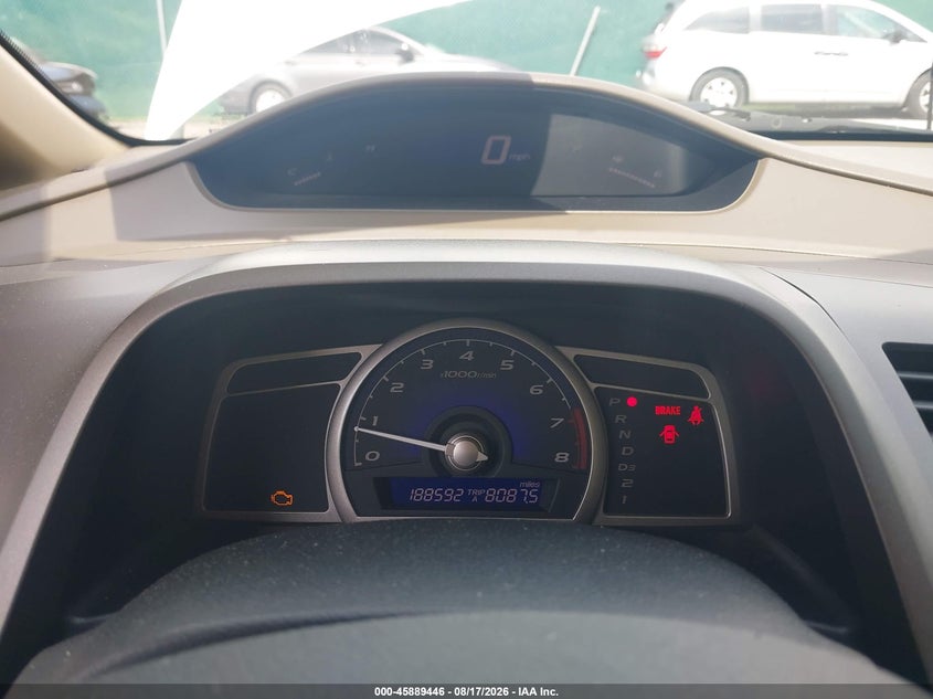 2007 HONDA CIVIC SEDAN 1.8L I-4 VVT, 140HP