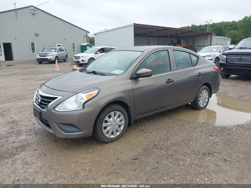 2016 NISSAN VERSA SEDAN 1.6L I-4 DOHC, VVT, 109HP