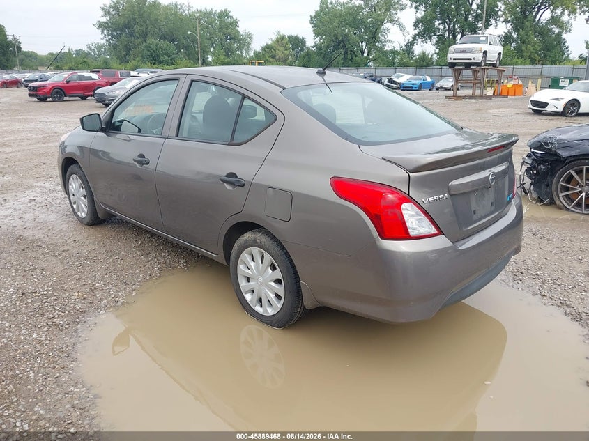 2016 NISSAN VERSA SEDAN 1.6L I-4 DOHC, VVT, 109HP