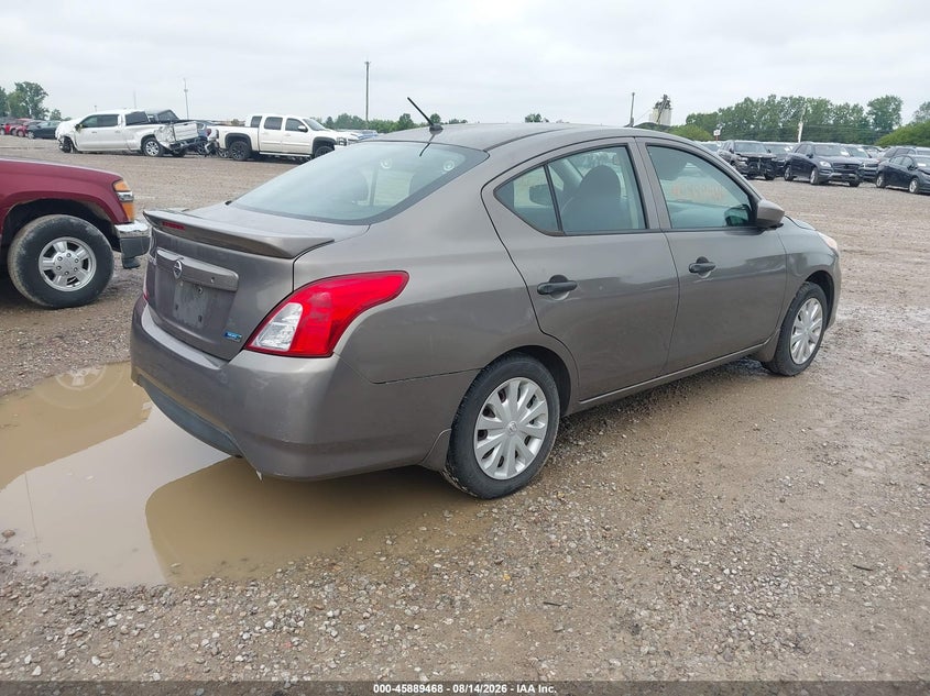 2016 NISSAN VERSA SEDAN 1.6L I-4 DOHC, VVT, 109HP