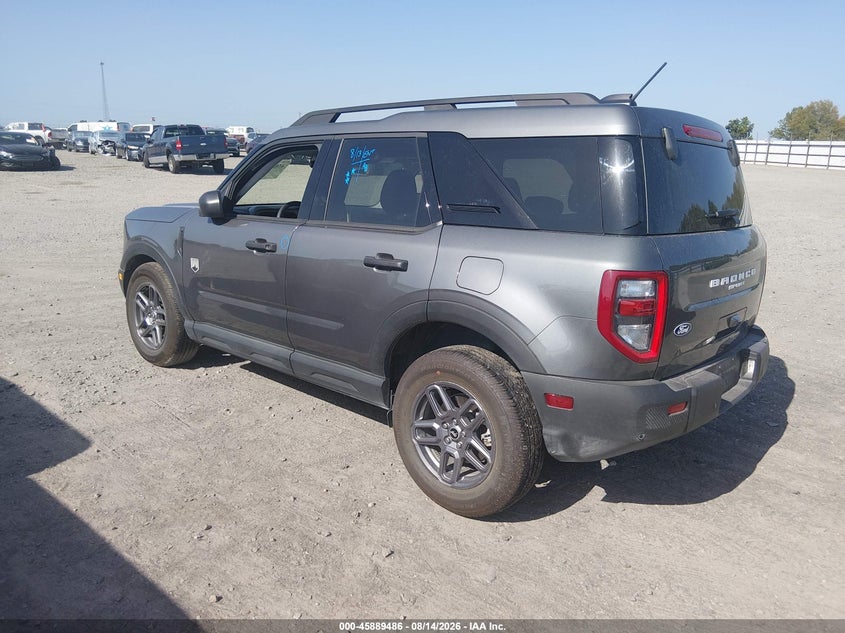 Vin: 3fmcr9bn1tre00729, lot: 46388520, ford bronco sport big bend 20263