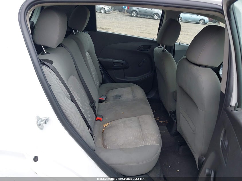 CHEVROLET SONIC 2017 VIN 1G1JG6SH1H4151383