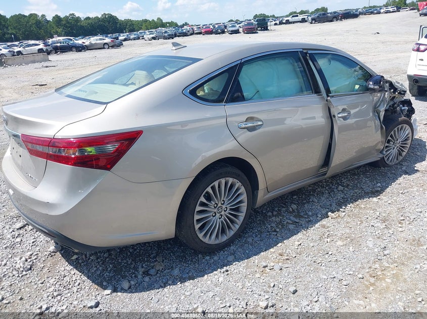 Vin: 4t1bk1eb9ju285855, lot: 46388541, toyota avalon limited 20184