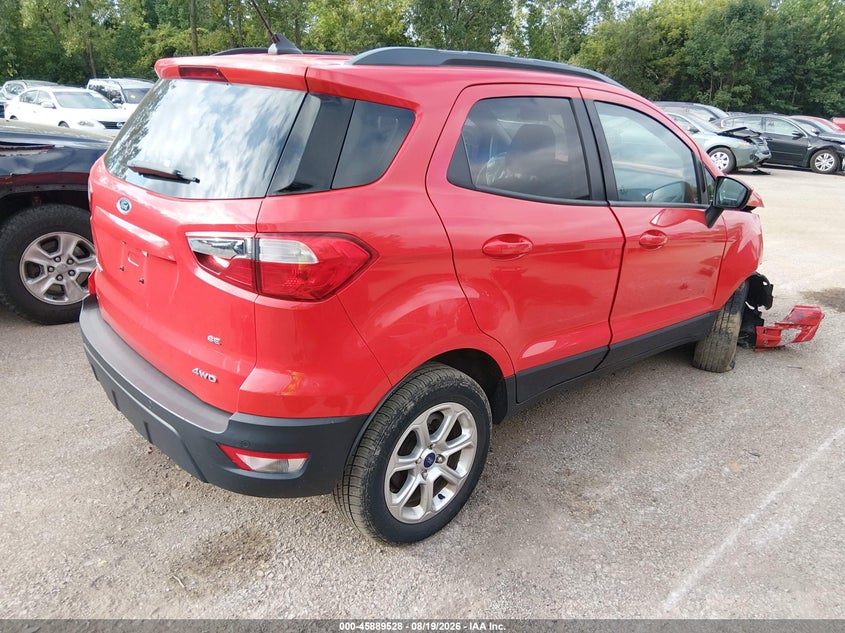 Vin: 0maj6s3glxl368684, lot: 46388562, ford ecosport se 20204